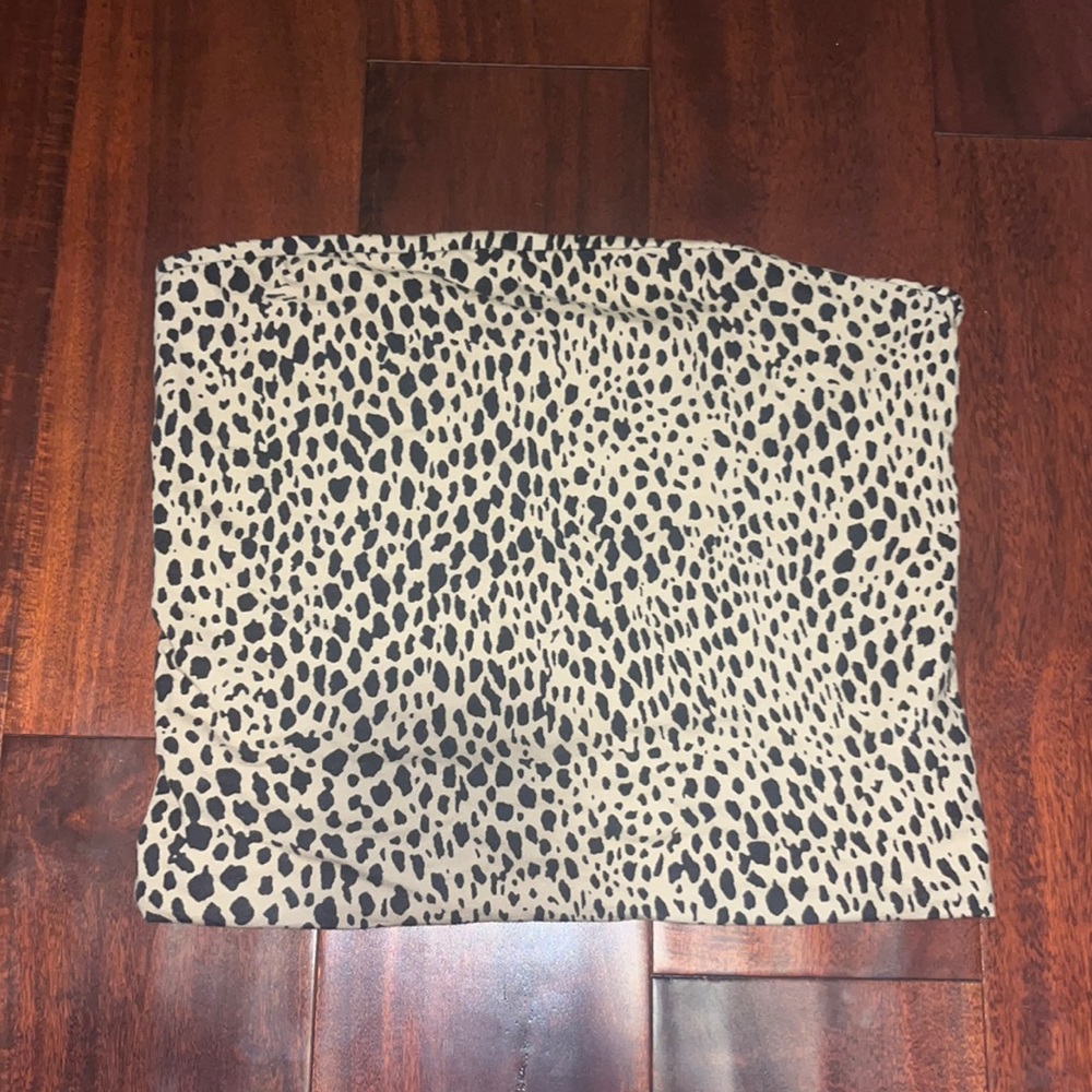 Brandy Melville Leopard Tube Top